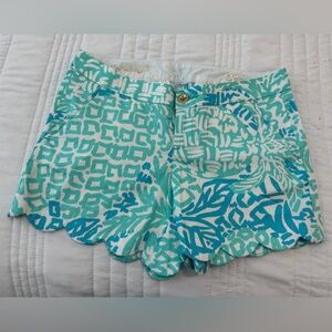 Lilly Pulitzer Pineapple Buttercup Shorts